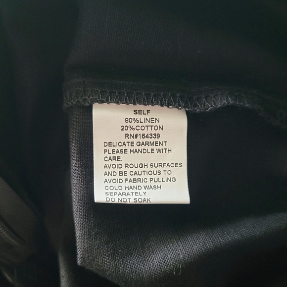 SNDYS Nina Wide Leg Pants Black - Picture 12 of 12